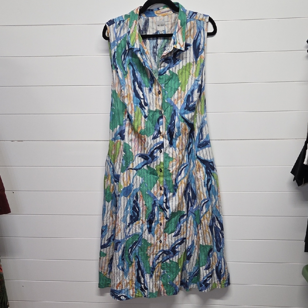 NIC + ZOE sleeveless Collared Dress Womens Size 2X